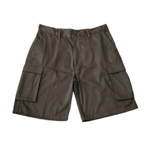 [LR Scoop] Modern Fit Brown Cargo Shorts - Size 38
